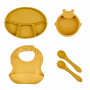 Kit repas bébé en silicone