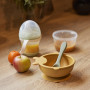 ensemble repas pour bébé en silicone