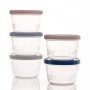 lot de boîtes de conservation des repas de bébé