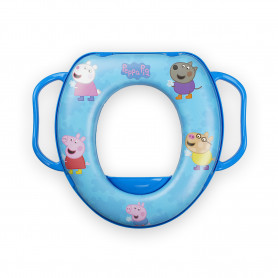 REDUCTEUR WC CONFORT AVEC POIGNEES PEPPA PIG  COLLECTOR