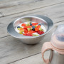 bol en inox avec oreilles