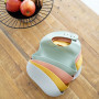 Bavoir en silicone