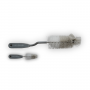 Goupillon rotatif pour biberon + goupillon tétines