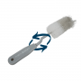 Goupillon rotatif pour biberon + goupillon tétines