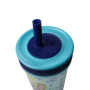 Gobelet avec paille en silicone