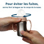 tasse enfant inox sans plastique