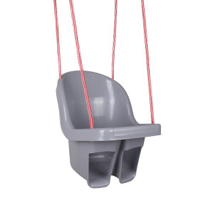 Siège de balançoire pour enfant gris