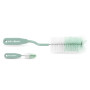 Goupillon rotatif pour biberon + goupillon tétines