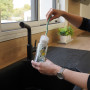 Goupillon rotatif pour biberon + goupillon tétines
