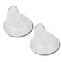 lot de 2 tétines en silicone pour tasse inox
