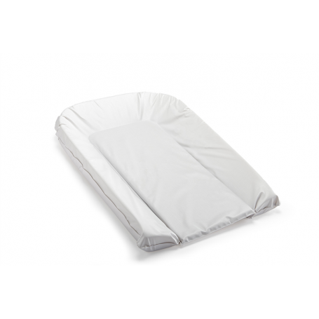 Steff - Matelas à langer blanc 50x70 cm + housse de matelas à langer blanc  50x70 cm - l'OEKO TEX label standard 100 pas cher 