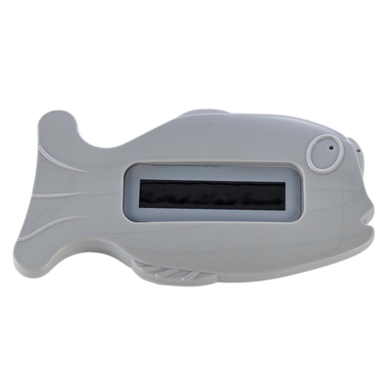Pack Bain Bébé Vasco 7 En 1 THERMOBABY Gris – Baignoire Pliable + Pied Bois + Transat + Thermomètre – Fabriqué En France