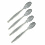 4 cuillères douces gris CHARME / BLANC MUGUET