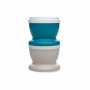 2 petits pots pour nourriture + 1 cuillère douce