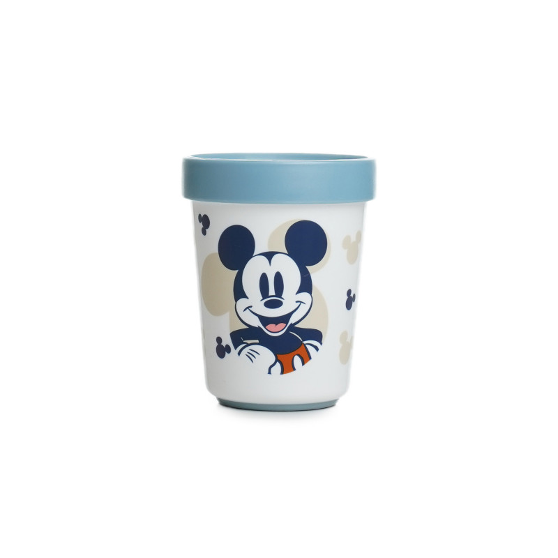 Gobelet Enfant Réutilisable Mickey - 260 Ml Avec Base Antidérapante - Sans BPA, Passe Au Micro-ondes - 9