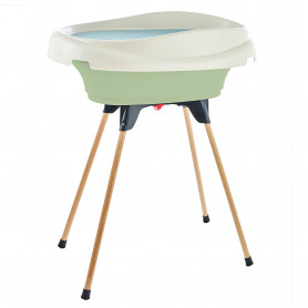 table à langer et baignoire 2 en 1