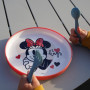 COFFRET REPAS 3 PIECES GOBELET/BOL/ASSIETTE MINNIE  COLLECTOR
